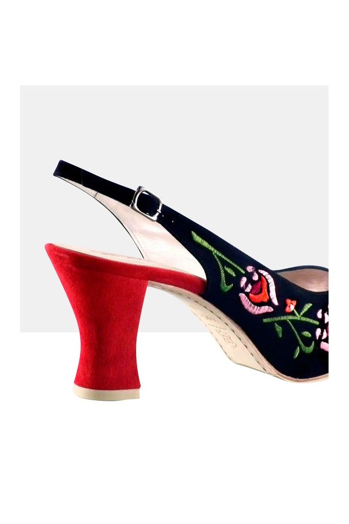 Chaussures de rue flamenco Begoña Cervera Begoña Cervera modèle Bordado Rue I 