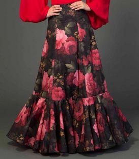 flamenca dresses 2018 for woman - Aires de Feria - Flamenca skirt Serrania Printed