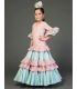 flamenca dresses 2018 girl - Aires de Feria - Flamenca dress Paula girl printed