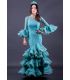 trajes de flamenca 2018 mujer - Vestido de flamenca TAMARA Flamenco - Vestido de gitana Giralda Encaje