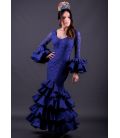 Flamenca dress Estepona Blue lace