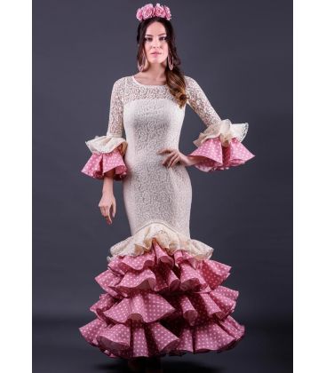 trajes de flamenca 2019 mujer - Vestido de flamenca TAMARA Flamenco - Traje de sevillanas Estepona Encaje