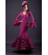 trajes de flamenca 2018 mujer - Vestido de flamenca TAMARA Flamenco - Traje de gitana Azahara Lunares