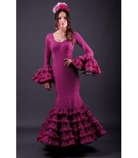 trajes de flamenca 2018 mujer - Roal - Traje de gitana Azahara Lunares