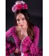 trajes de flamenca 2018 mujer - Vestido de flamenca TAMARA Flamenco - Traje de gitana Azahara Lunares