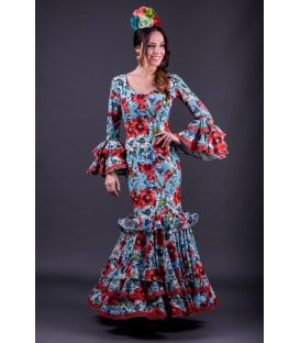 Robe de flamenca Trigal flores