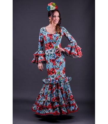 trajes de flamenca 2018 mujer - Vestido de flamenca TAMARA Flamenco - Traje de flamenca Trigal flores