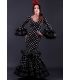robes de flamenco 2018 femme - Vestido de flamenca TAMARA Flamenco - Robe de flamenca Trigal negro