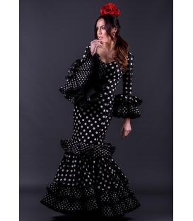 Flamenca dress Trigal negro