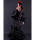 flamenca dresses 2018 for woman - Vestido de flamenca TAMARA Flamenco - Flamenca dress Trigal negro