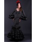Flamenca dress Trigal negro