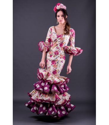 flamenca dresses 2018 for woman - Vestido de flamenca TAMARA Flamenco - Flamenca dress Calé flores