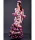 trajes de flamenca 2018 mujer - Vestido de flamenca TAMARA Flamenco - Traje de flamenca Calé flores