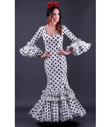 trajes de flamenca 2019 mujer - Vestido de flamenca TAMARA Flamenco - Traje de gitana Duende Lunares