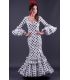 trajes de flamenca 2019 mujer - Vestido de flamenca TAMARA Flamenco - Traje de gitana Duende Lunares