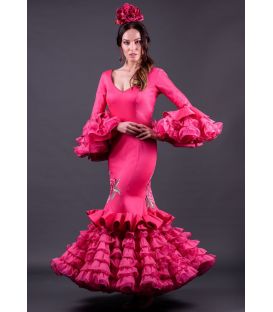 trajes de flamenca 2019 mujer - Roal - Traje de flamenca Alhambra bordado