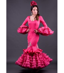 Flamenca dress Alhambra bordado