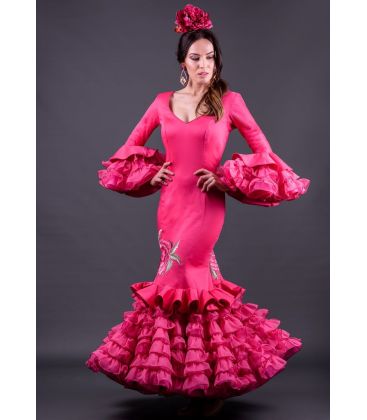 robes de flamenco 2019 pour femme - Vestido de flamenca TAMARA Flamenco - Robe de flamenca Alhambra bordado