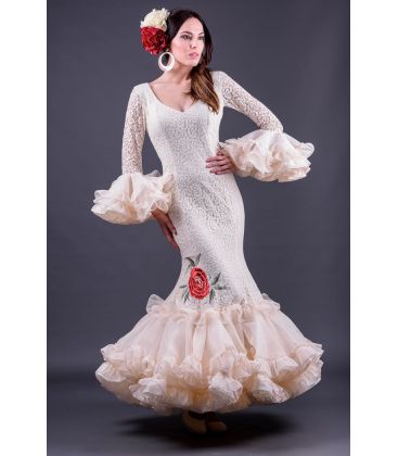 trajes de flamenca 2019 mujer - Vestido de flamenca TAMARA Flamenco - Traje de flamenca Carla Bordado