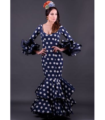 trajes de flamenca 2019 mujer - Vestido de flamenca TAMARA Flamenco - Traje de flamenca Alegria Lunares