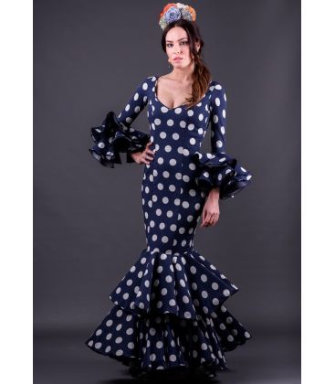 trajes de flamenca 2019 mujer - Vestido de flamenca TAMARA Flamenco - Traje de flamenca Alegria Lunares