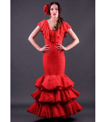 flamenca dresses 2018 for woman - Vestido de flamenca TAMARA Flamenco - Flamenco dress Yedra encaje