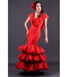 flamenca dresses 2018 for woman - Roal - Flamenco dress Yedra encaje