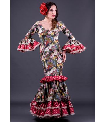 trajes de flamenca 2018 mujer - Vestido de flamenca TAMARA Flamenco - Traje de flamenca Copla estampado