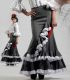 blouses et jupes de flamenco en stock livraison immédiate - Vestido de flamenca TAMARA Flamenco - Jupe Filigrana