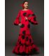 trajes de flamenca 2018 mujer - Aires de Feria - Traje de flamenca Maravilla Estampado