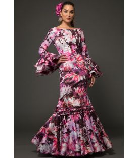 Robe de flamenca Pasion Fleurs