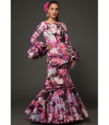 trajes de flamenca 2018 mujer - Aires de Feria - Traje de gitana Marbella Encaje