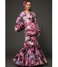 Robe de flamenca Pasion Fleurs