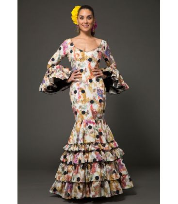 flamenca dresses 2018 for woman - Aires de Feria - Flamenca dress Andujar Lunares
