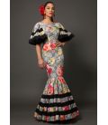 Robe de flamenca Huelva cuadros