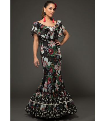 robes de flamenco 2018 femme - Aires de Feria - Blouse de flamenca Lucia Fleurs
