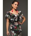 Flamenca blouse Lucia Flowers