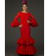 trajes de flamenca 2018 mujer - Aires de Feria - Traje de flamenca Reina Encaje