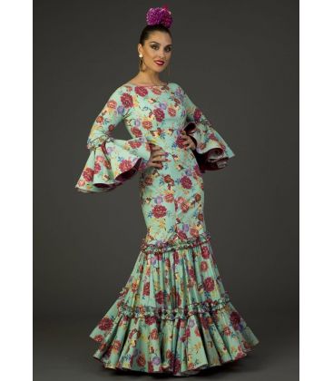 trajes de flamenca 2017 - Aires de Feria - Traje de flamenca Maravilla Flores