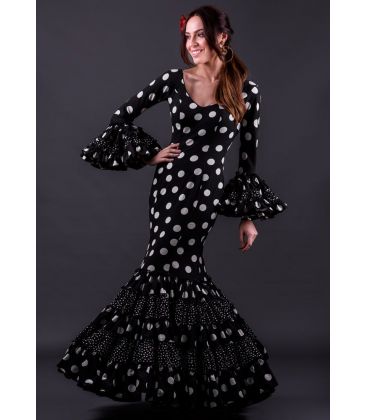 trajes de flamenca 2019 mujer - Vestido de flamenca TAMARA Flamenco - Traje de flamenca Amaya Lunares