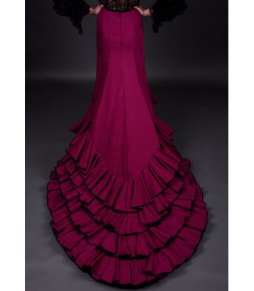batas de cola - Faldas de flamenco a medida / Custom flamenco skirts - Bata de cola Profesional- 4 volantes