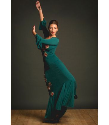 faldas flamencas mujer en stock - Falda Flamenca TAMARA Flamenco - Falda Primavera - Viscose
