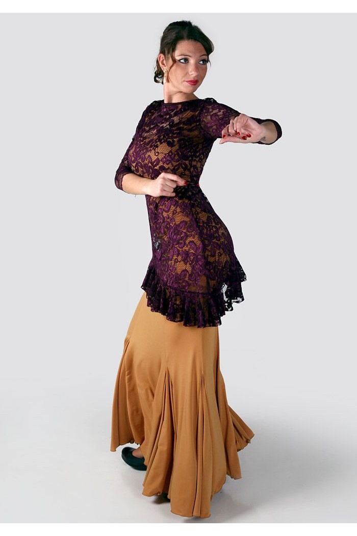  Body/Camiseta flamenca MUJER model Bela T-shirt - Lace Black