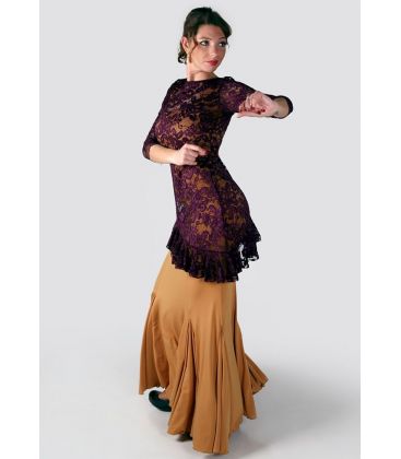 bodyt shirt flamenco femme sur demande - Maillots/Bodys/Camiseta/Top TAMARA Flamenco - T-shirt Bela - Dentelle