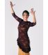 bodyt shirt flamenco femme sur demande - Maillots/Bodys/Camiseta/Top TAMARA Flamenco - T-shirt Bela - Dentelle