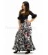 jupes de flamenco femme sur demande - Faldas de flamenco a medida / Custom flamenco skirts - Catalana ( Sur mesure et couleur au choix)