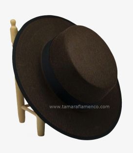 Sombrero Cordobes Marron/Gris