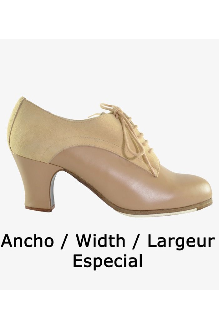 Chaussures professionnelles de flamenco Begoña Cervera modèle Chaussures de flamenco Blucher 