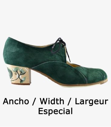 zapatos de flamenco profesionales en stock - Begoña Cervera - Acuarela Cordonera