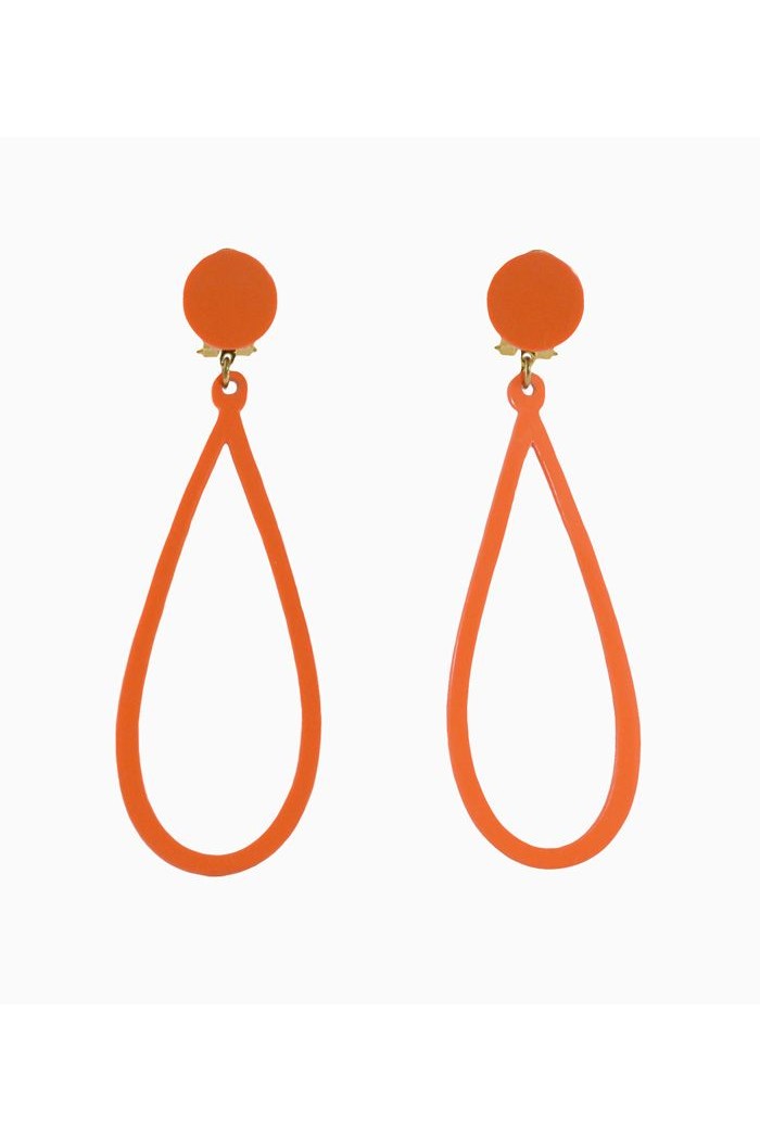 Boucles d'oreilles de flamenco modèle Boucles d'oreilles Design 02 - Acétate Turquoise